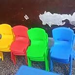 eHomeKart Baby Plastic Kids Chair Set (L33 X B31 X H51 cm, 12 Chairs ...