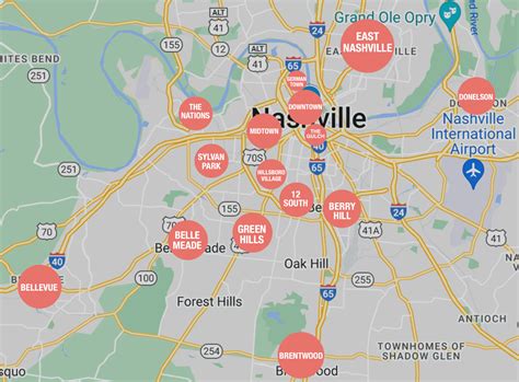 Nashville Neighborhood Guide Nashville Gentrification Maps And Data