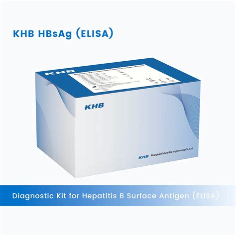 KHB Diagnostic Kit for Hepatitis B Surface Antigen (ELISA) HBsAg ...