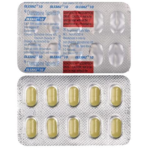 Oleanz 10 - Strip of 10 Tablets : Amazon.in: Health & Personal Care