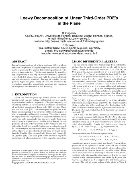 Image result for Third Order Linear PDE Using ADM