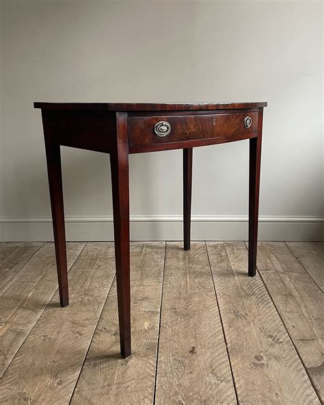 Antique side table, Georgian side table, mahogany side table, small ...