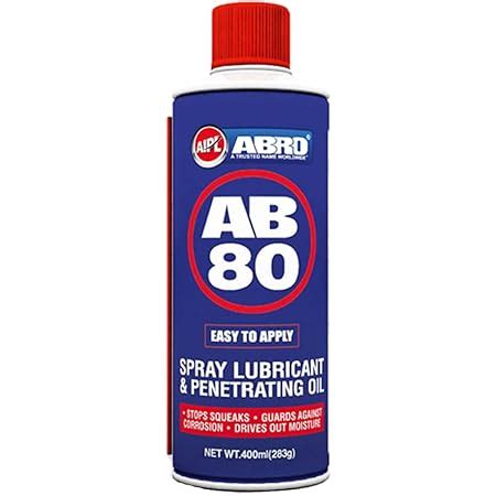 ABRO AB-80-400 Spray Lubricant & Penetrating Oil Corrosion Inhibitor ...