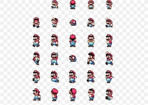 Super mario world sprites