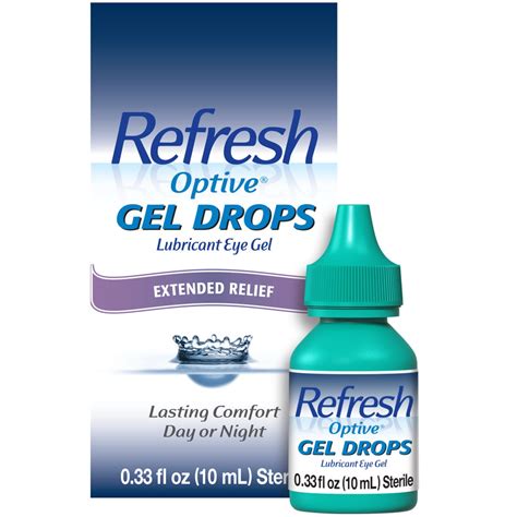 REFRESH GEL DROPS Lubricant Eye Gel is our most comprehensive gel formula that delivers extended ...