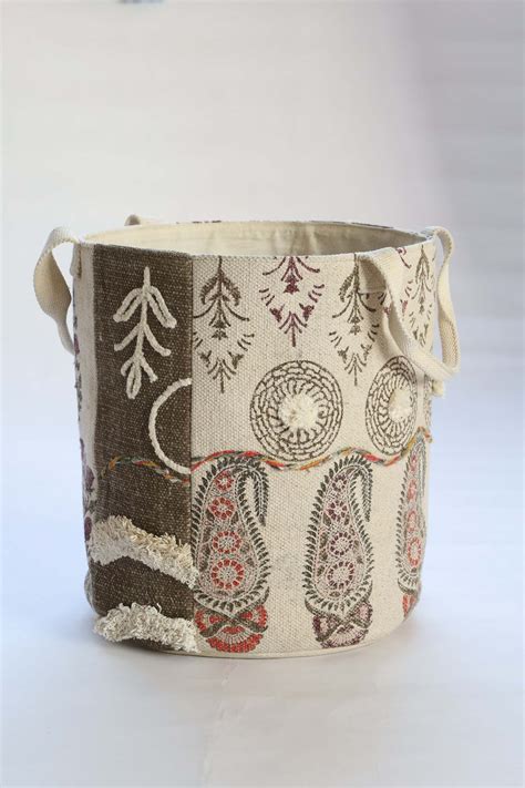 FOSSIL PRINT BASKET – artimagejaipur
