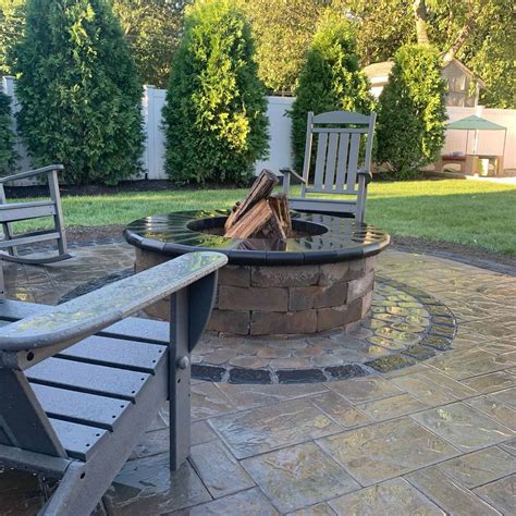 Outdoor Fire Pit Installation Suffolk County - Stone Escapes