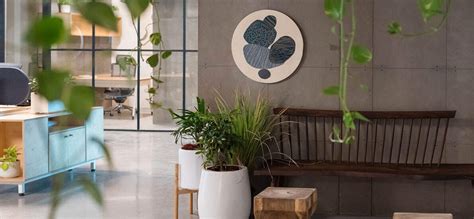 The industrial office with its own zen garden | Goodhomes.co.in