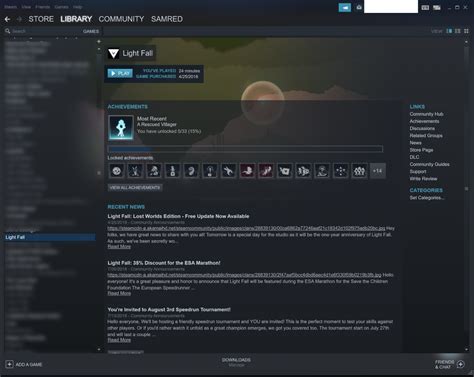 Steam Library Update 的图像结果