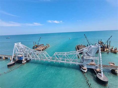 This is what the new bridge at Pamban will look like - New Pamban ...