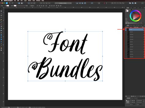 Image result for Affinity Designer Tutorial Text in Form