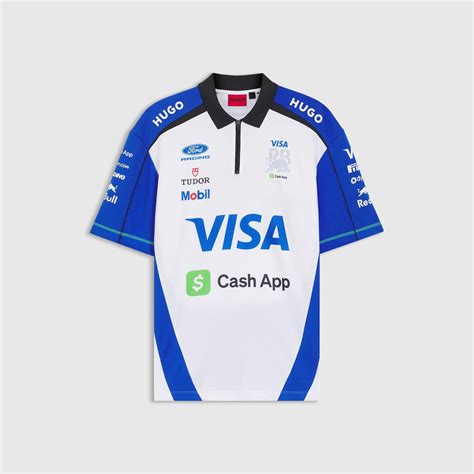 Visa Cash App Racing Bulls 2026 Team Polo by HUGO – TheRaceFans