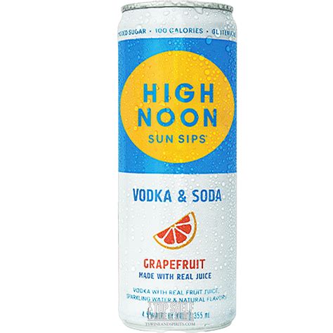 High Noon Grapefruit Hard Seltzer (4 Pack) 355ml
