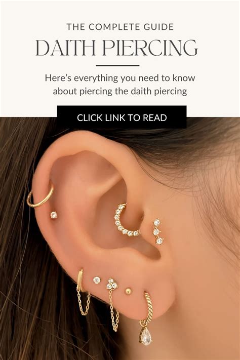 Image result for Daith Piercing Guide