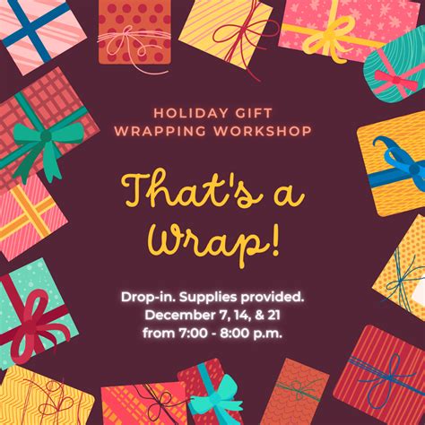 That's a Wrap! | Cornwall Public Library