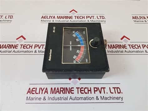 Robertson Ri 40 Rudder Angle Indicator – Aeliya Marine Tech