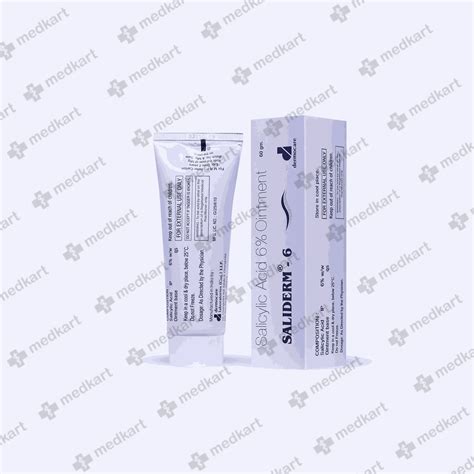 SALIDERM 6 OINTMENT 60 GM: Price, Uses, Side Effect, Composition ...