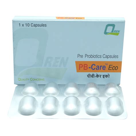 PB-Care Eco Capsule 10's Price, Uses, Side Effects, Composition ...
