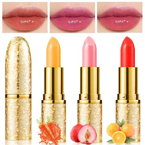 3 Pcs Waterproof Color Changing Lipstick .Long India | Ubuy