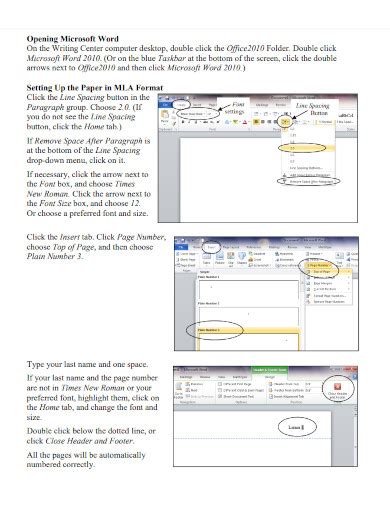 Image result for MLA Style Essay Format