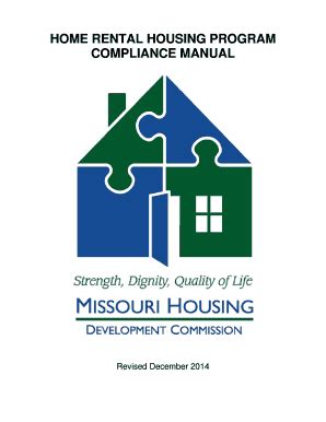 Fillable Online 1 Missouri Housing Development Commission (MHDC) Fax ...