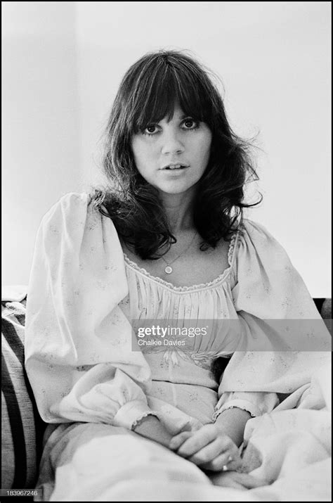 American singer linda ronstadt at the park lane hotel in london 1976 ...