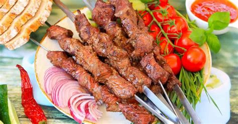 ШАШЛЫК ИЗ ГОВЯДИНЫ В КРАСНОМ ВИНЕ — Teletype