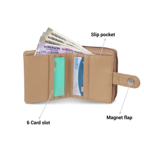 Buy Mochi Women Beige Womens Wallets Zip Around Online | SKU: 95-139-20 ...