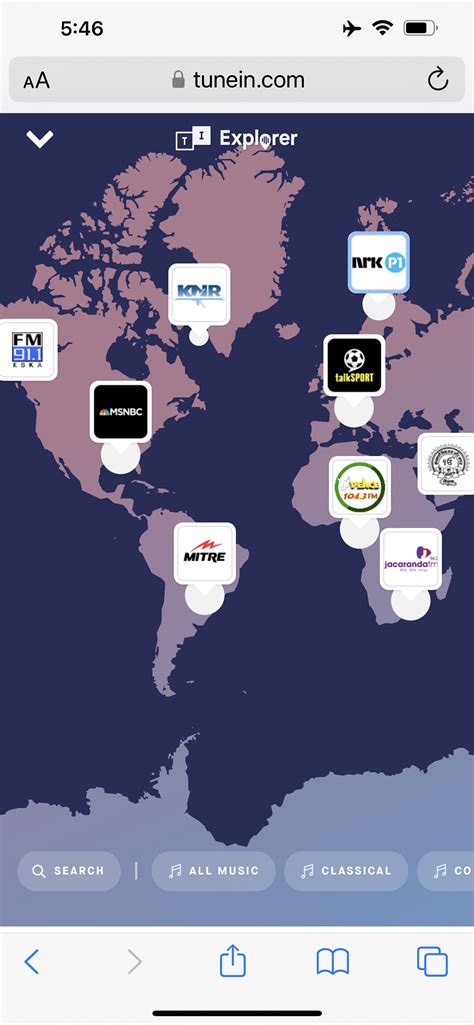 TuneIn Explorer, an interactive world radio map, is now available - RadioInfo Australia