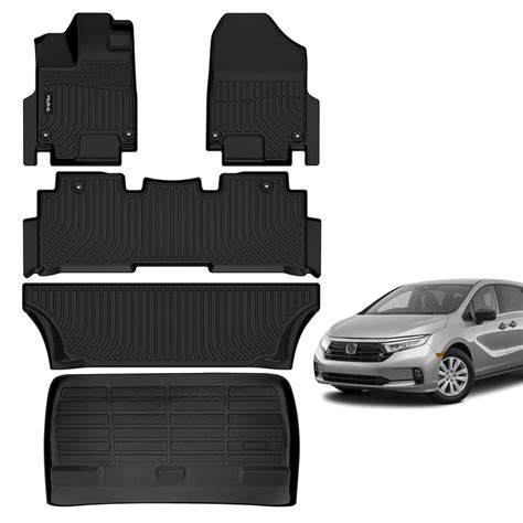 Car Floor Mats & Cargo Mat Custom for 2018-2024 Honda Odyssey All ...