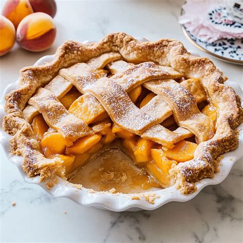 Best Peach Pie Recipe - Easy, Classic, and Perfect with Frozen Peaches