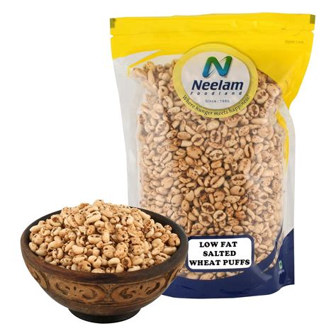 Neelam Foodland Salted Wheat Puff 400GM : Amazon.in: Grocery & Gourmet ...