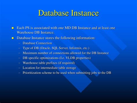 What Is MicroStrategy Database Instance 的图像结果