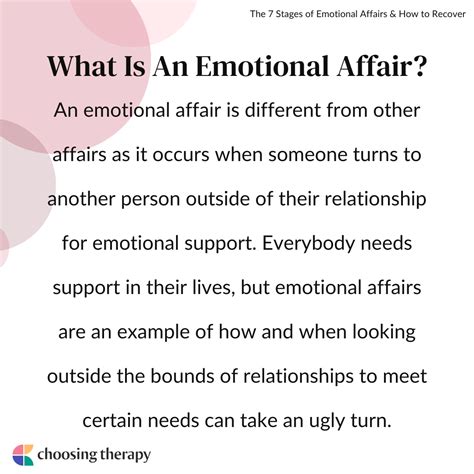 The 7 Stages of Emotional Affairs & How to Heal