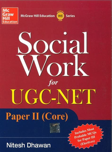 Buy Social Work for UGC NET Paper II (Core) Book Online at Low Prices ...