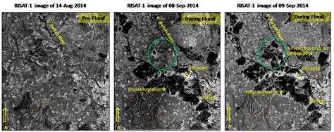 ISRO satellite images show extent of inundation