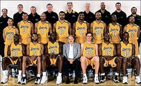 2000 NBA Champion Los Angeles Lakers