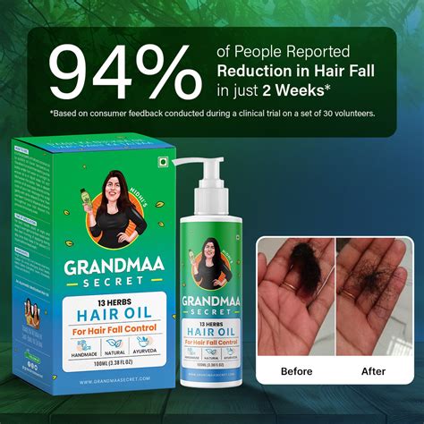 13 Herbs Hair Oil for Hair Growth and Hair Fall Control – 200mL