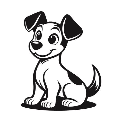 Free Dog Clipart Black And White