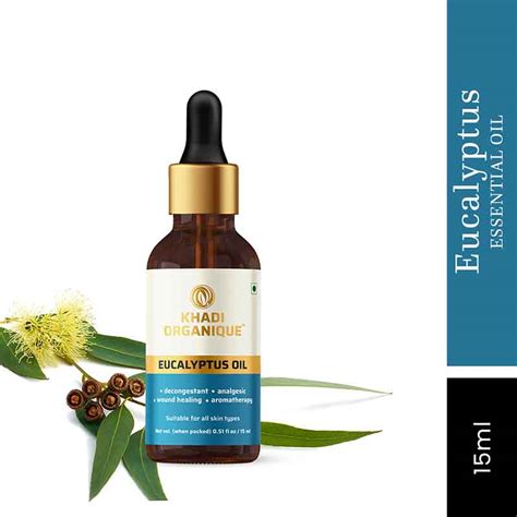 Buy Khadi Organique Eucalyptus Essential Oil Online - 100% Pure and Natural