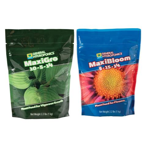General Hydroponics Maxigro, Maxibloom, Each 2.2 lbs : Amazon.in ...