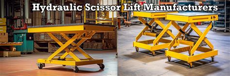 Hydraulic Scissor Lift Manufacturers|Kerala|Kancheepuram|Vellore ...