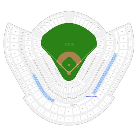 Dodger Stadium Parking Lots Map