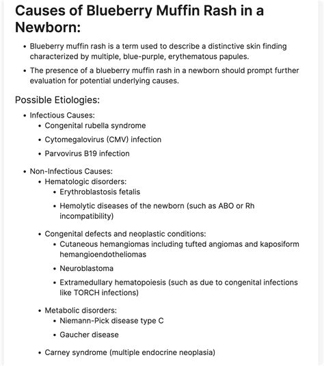 Blueberry Muffins Rash What To Look Out For In A Newborn With Multiple