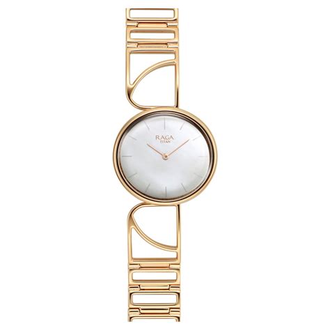 Buy Online Titan Raga Power Pearls Quartz Analog Mother of Pearl Dial ...