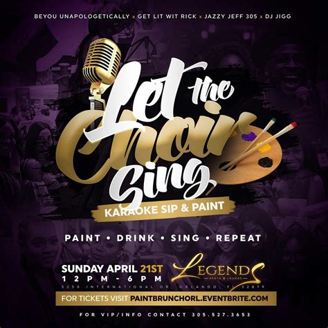 LET THE CHOIR SING: KARAOKE SIP & PAINT, Legends Resto & Lounge ...