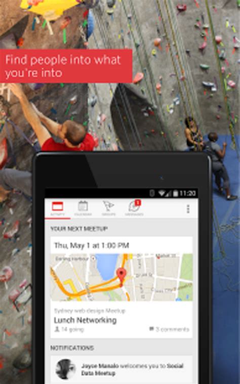 Image result for Meetup App Explore