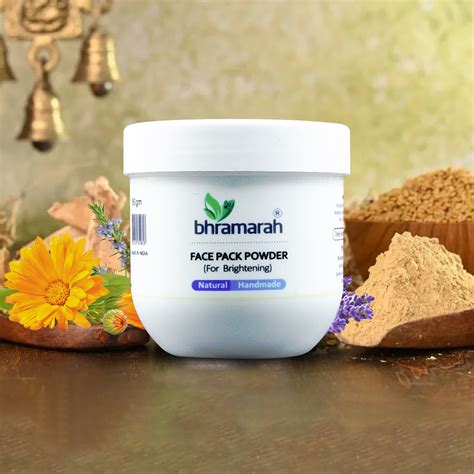 Face pack powder for brightening (80gm) – Bhramarah
