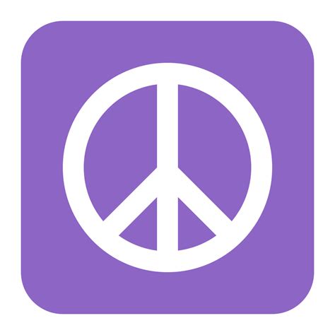 ☮️ Peace Symbol Emoji: Meaning & Usage