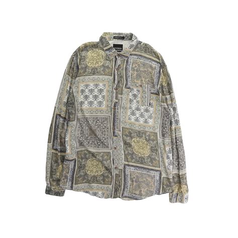 【FIFTY-FIFTY】STUSSY paisley all over pattern shirt -9692- | cv